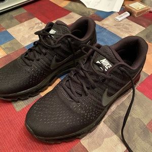 Triple black air max size 10.5 no box as is.